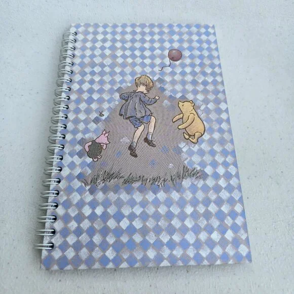 Winnie the Pooh Classic Walt Disney Co by Michel & Co Hardbound Notebook Writing - Picture 1 of 10